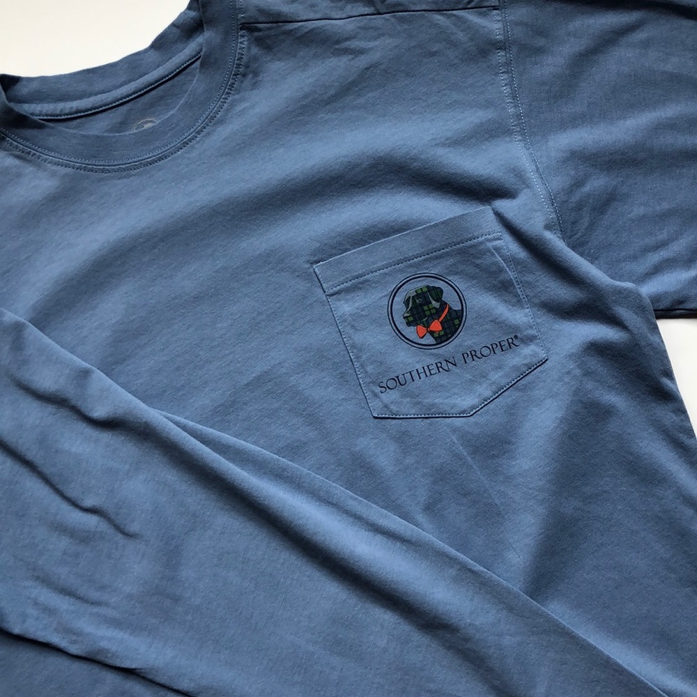 Southern Marsh Long Sleeve Pocket Tee